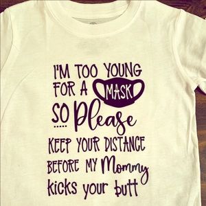 Custom shirt COVID-19 addition